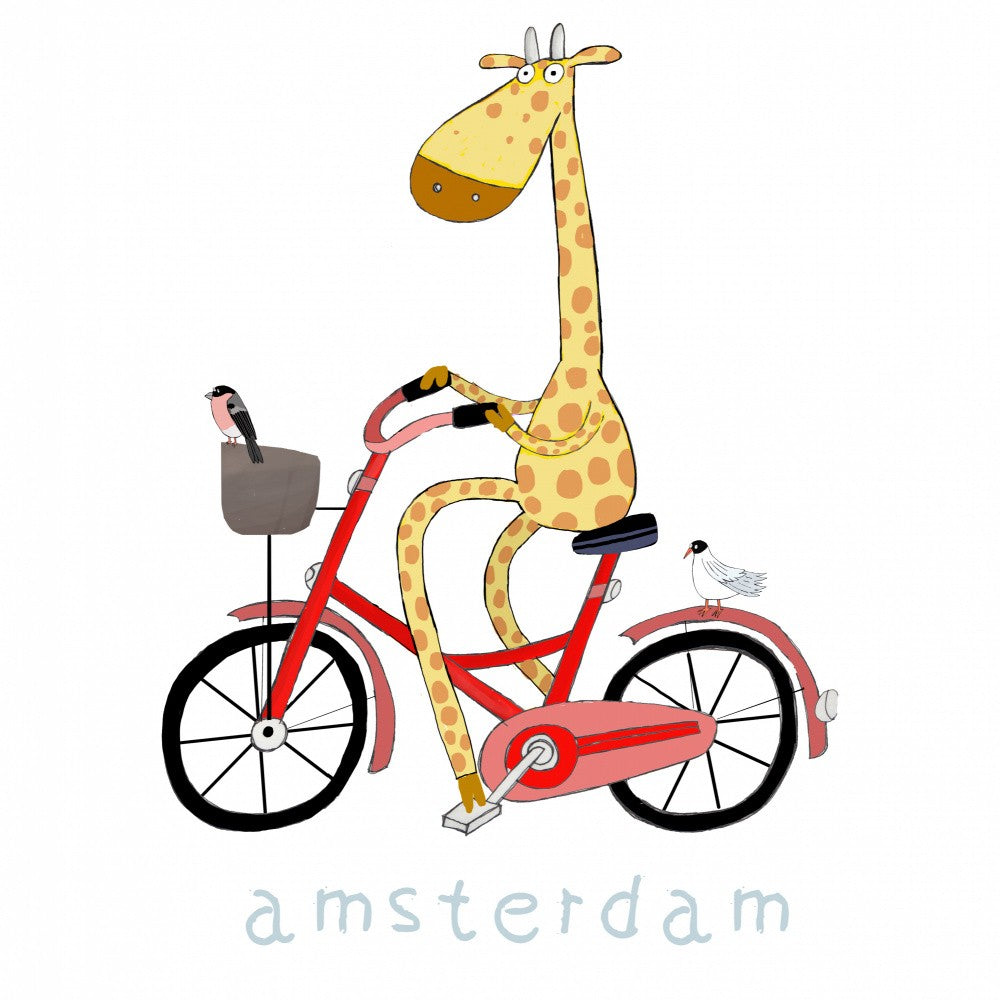 Giraffe on Wheels