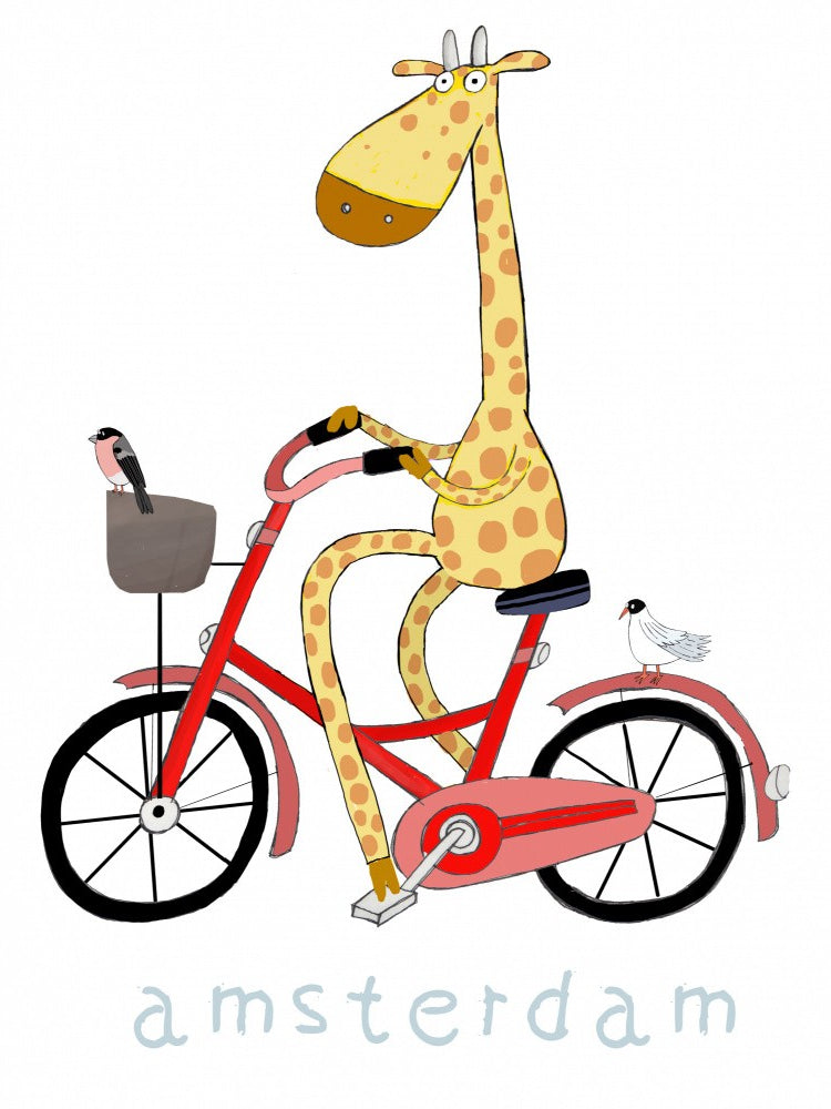 Giraffe on Wheels