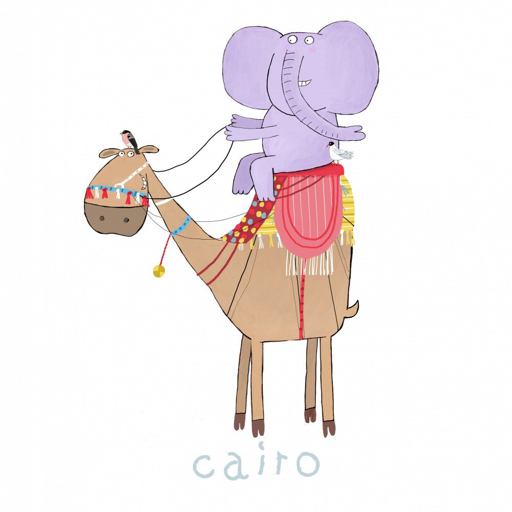 Elefantenfahrt in Kairo