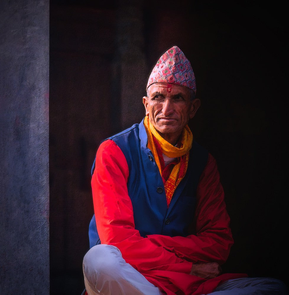 Outside a Nepali Temple