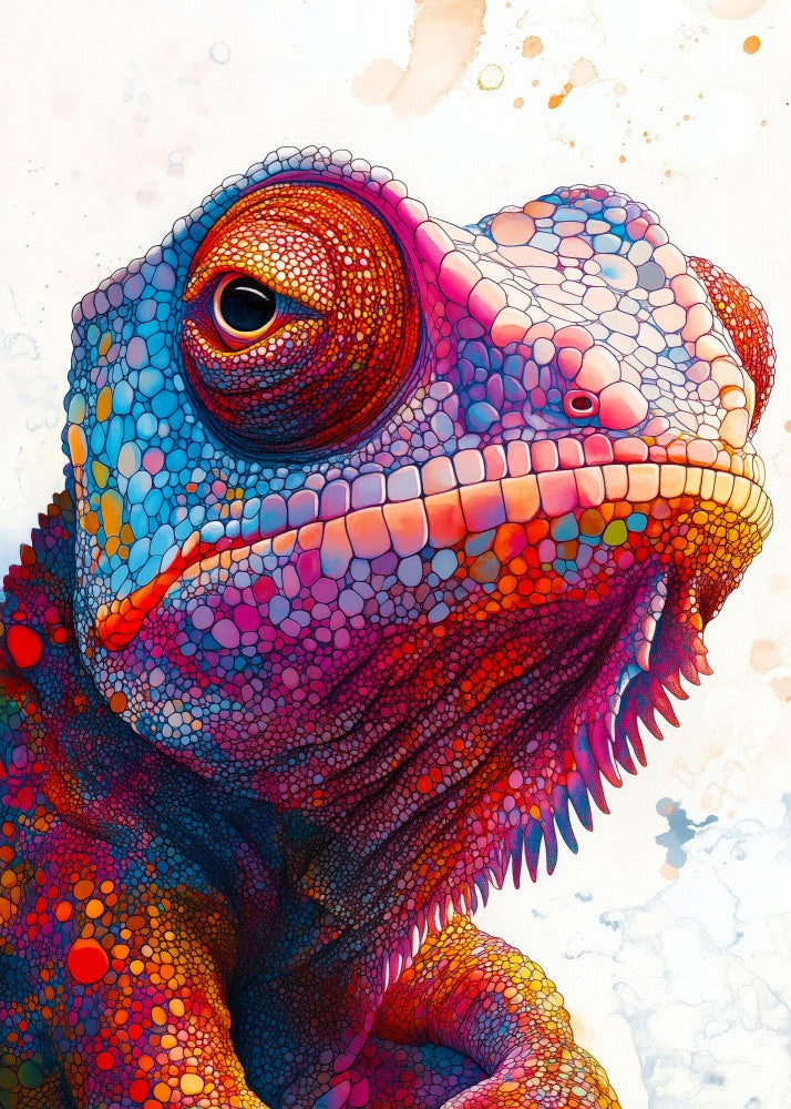 Chamäleon Tierkunst