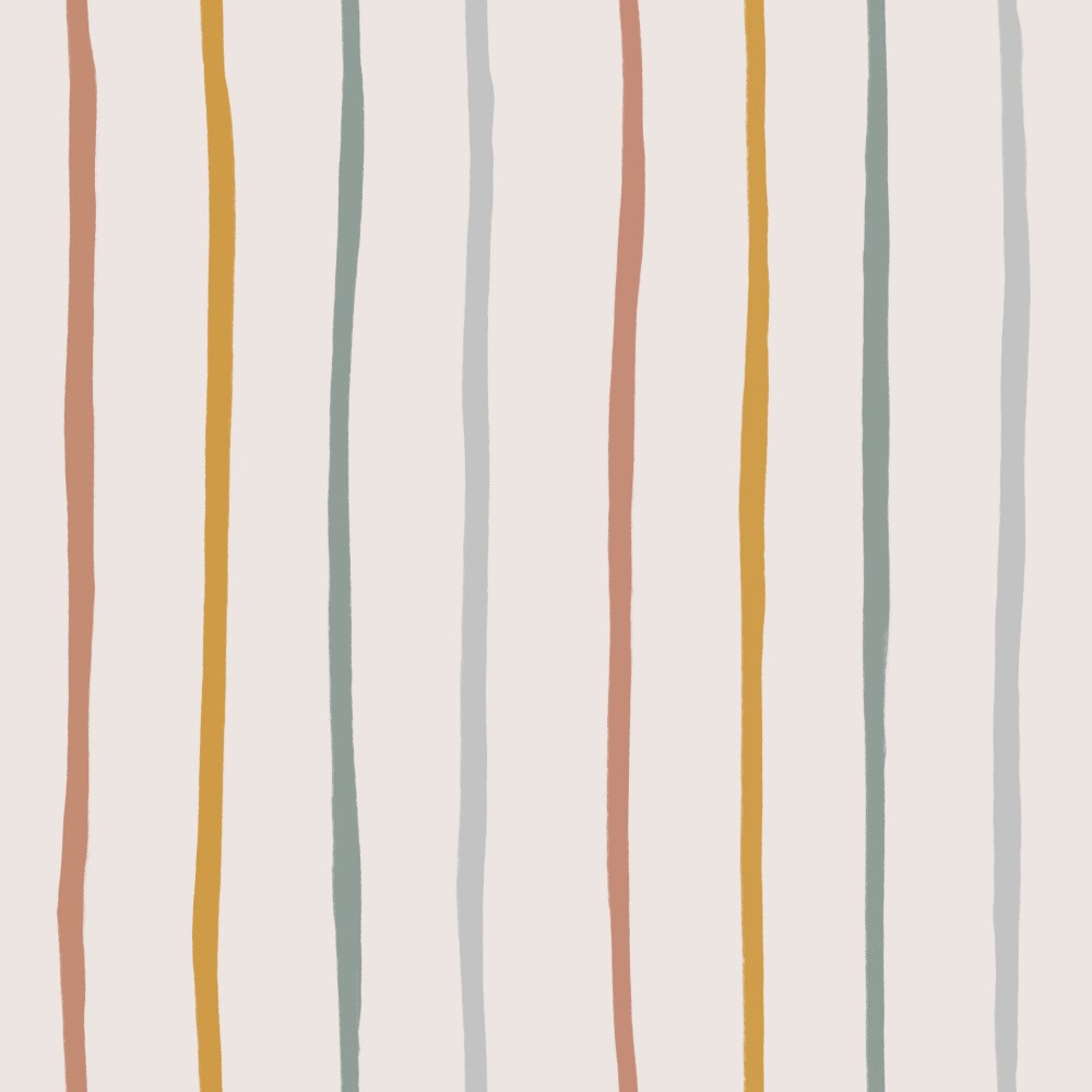 Vertical Stripes in Earth Tones