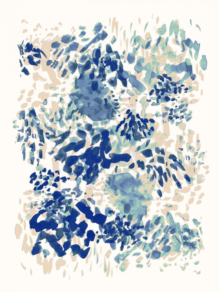 Blue Serenity Burst