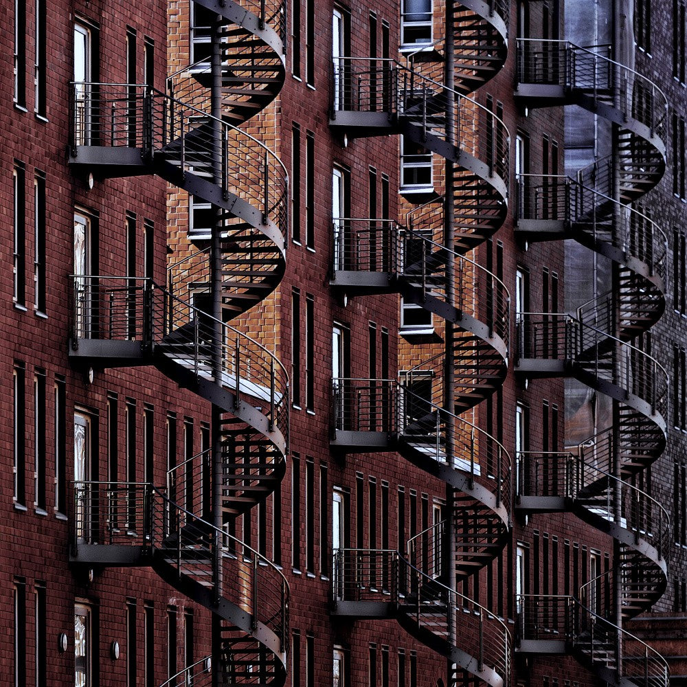 Winding staircases