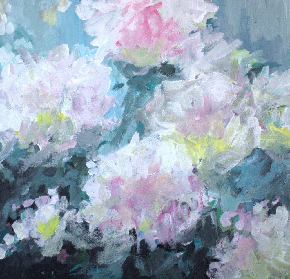 Delicate Pink and White Blossoms