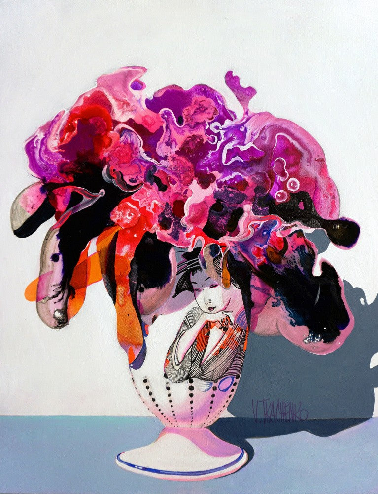 Bouquet of Flowers in a Vase