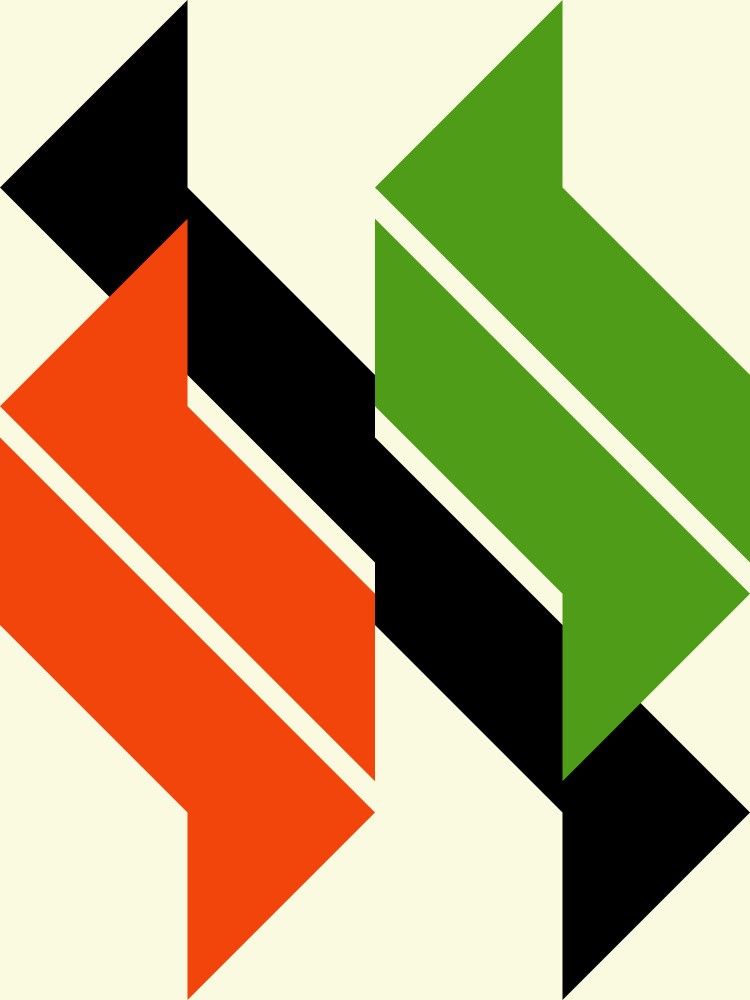 Geometric Shapes in Vivid Color
