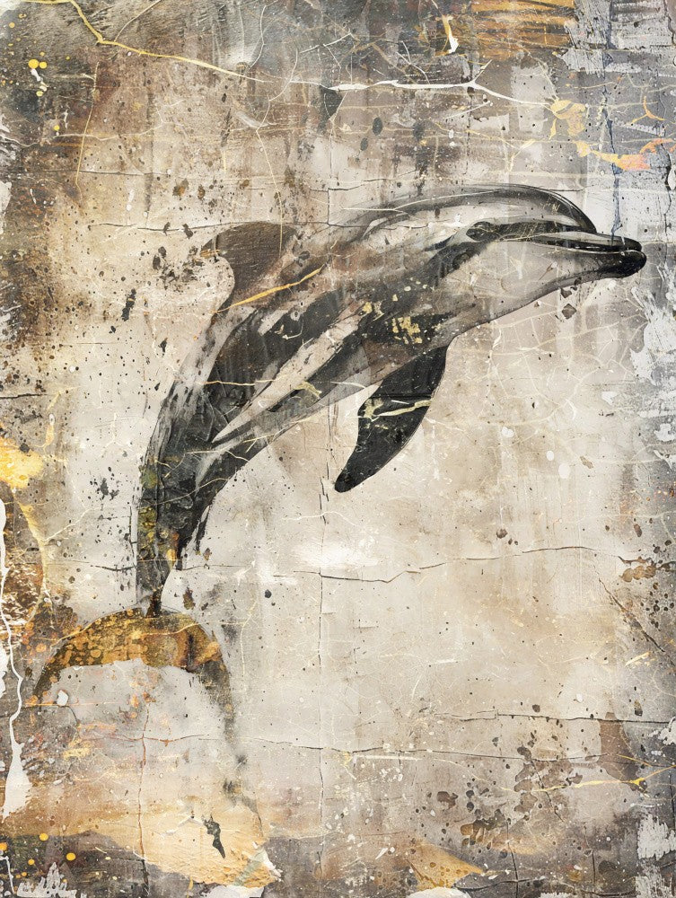 Dolphin Animal Art Illustration 10