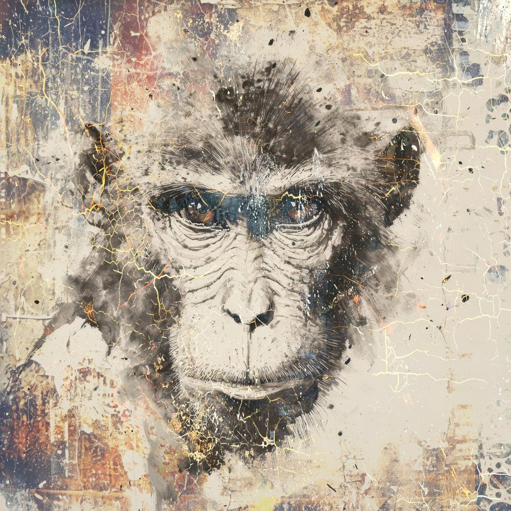 Monkey Animal Art Illustration 10