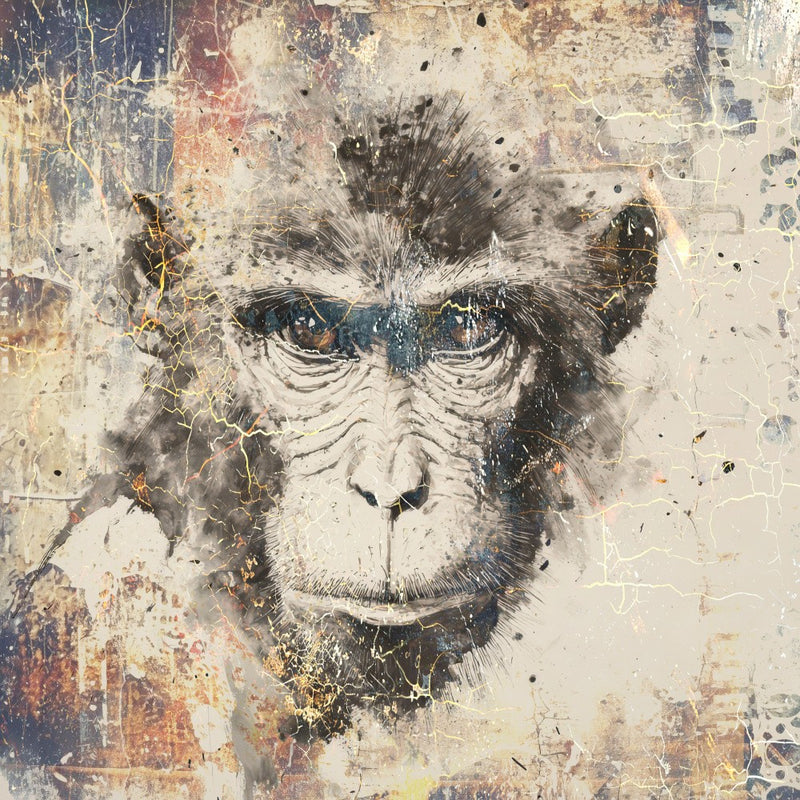 Monkey Animal Art Illustration 10