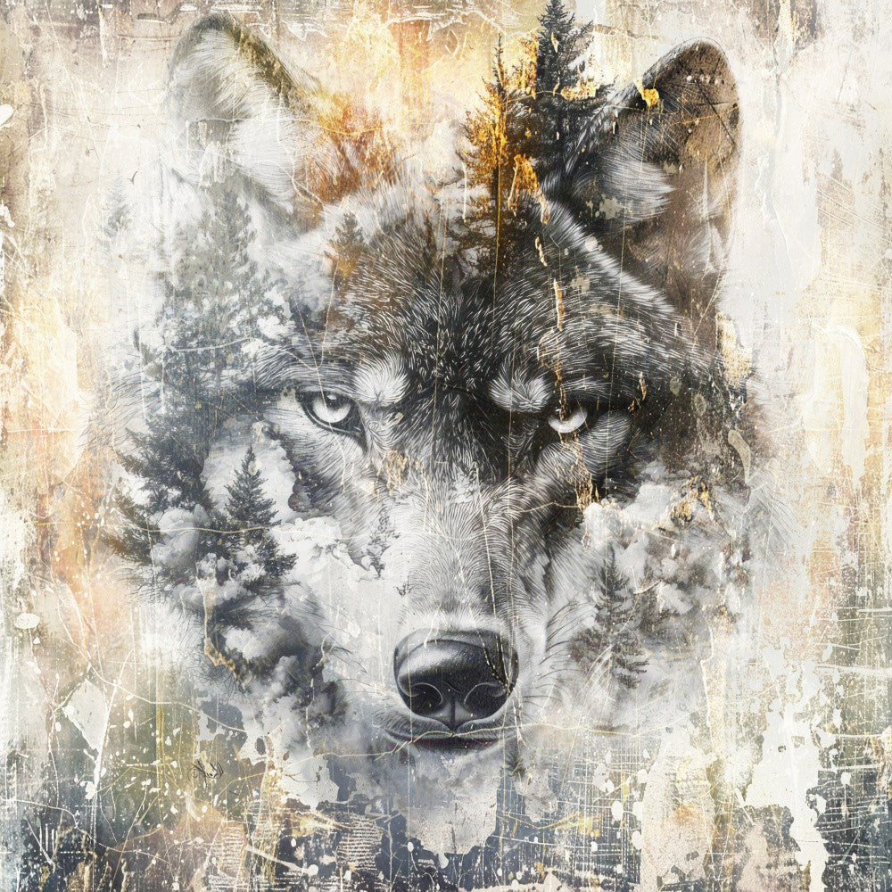 Wolf Animal Art Illustration 04