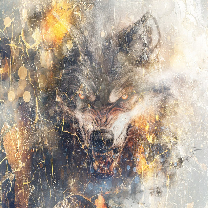 Wolf Animal Art Illustration 08