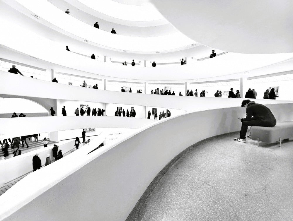 People in Museum