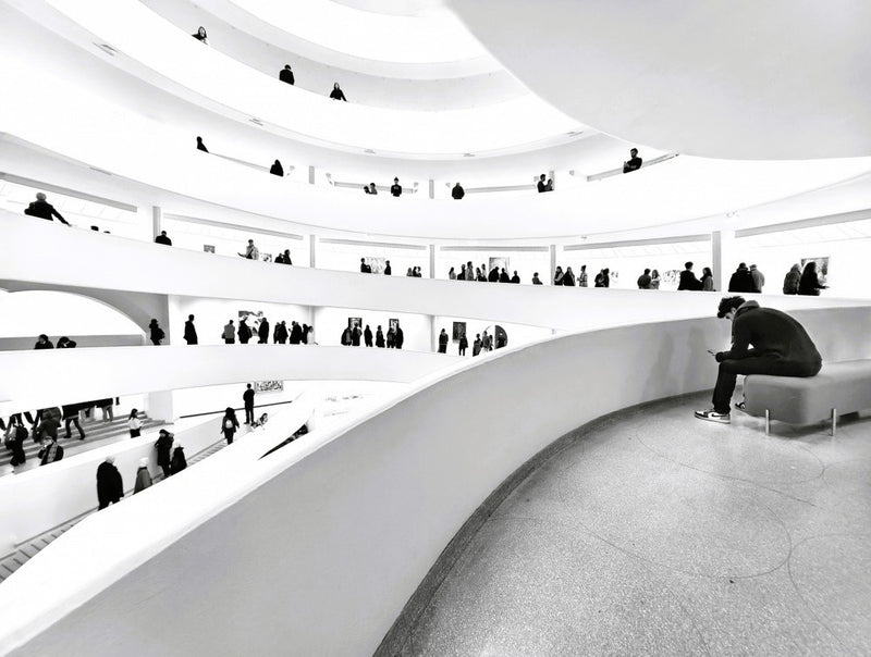 People in Museum