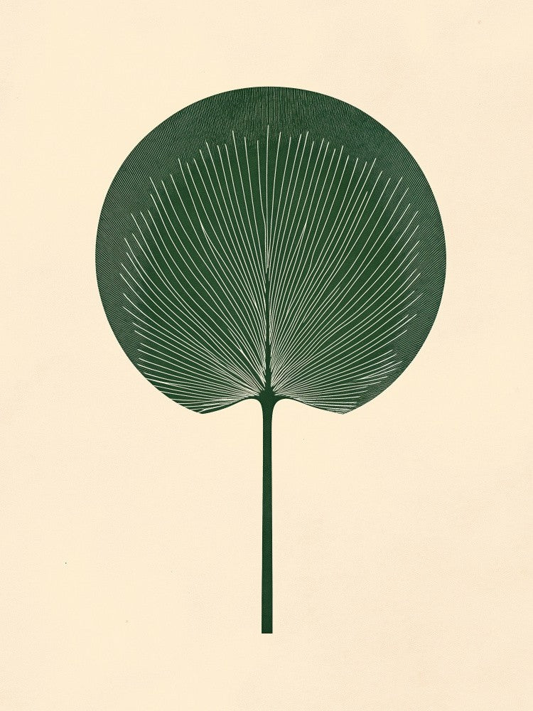 Green Palm Leaf