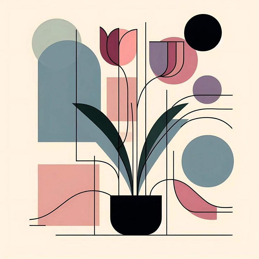 Geometrische Blüten
