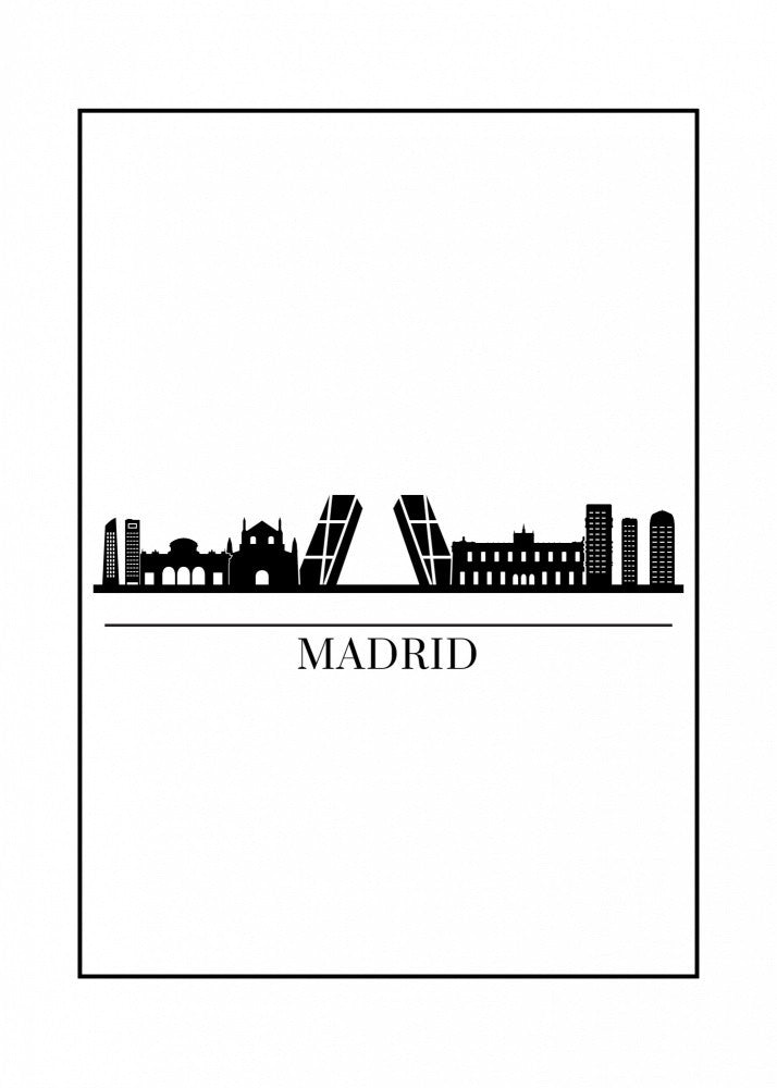 Madrid Skyline