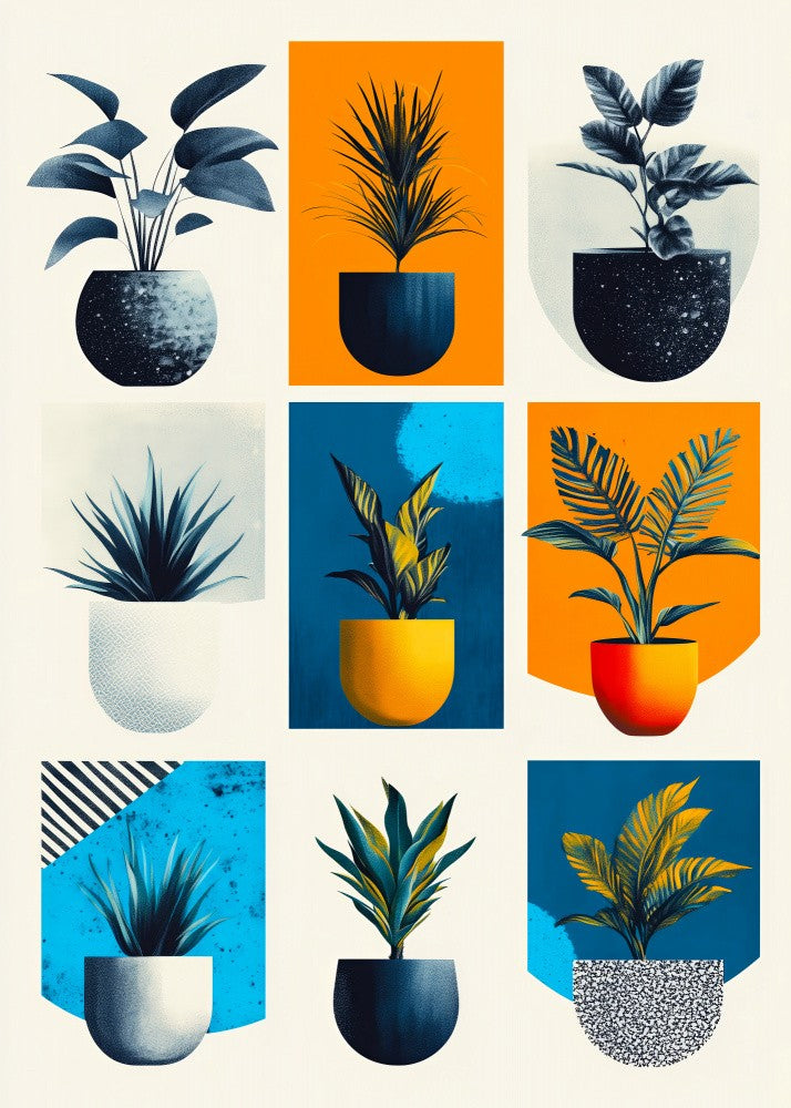 Immergrüne Topfblumen
