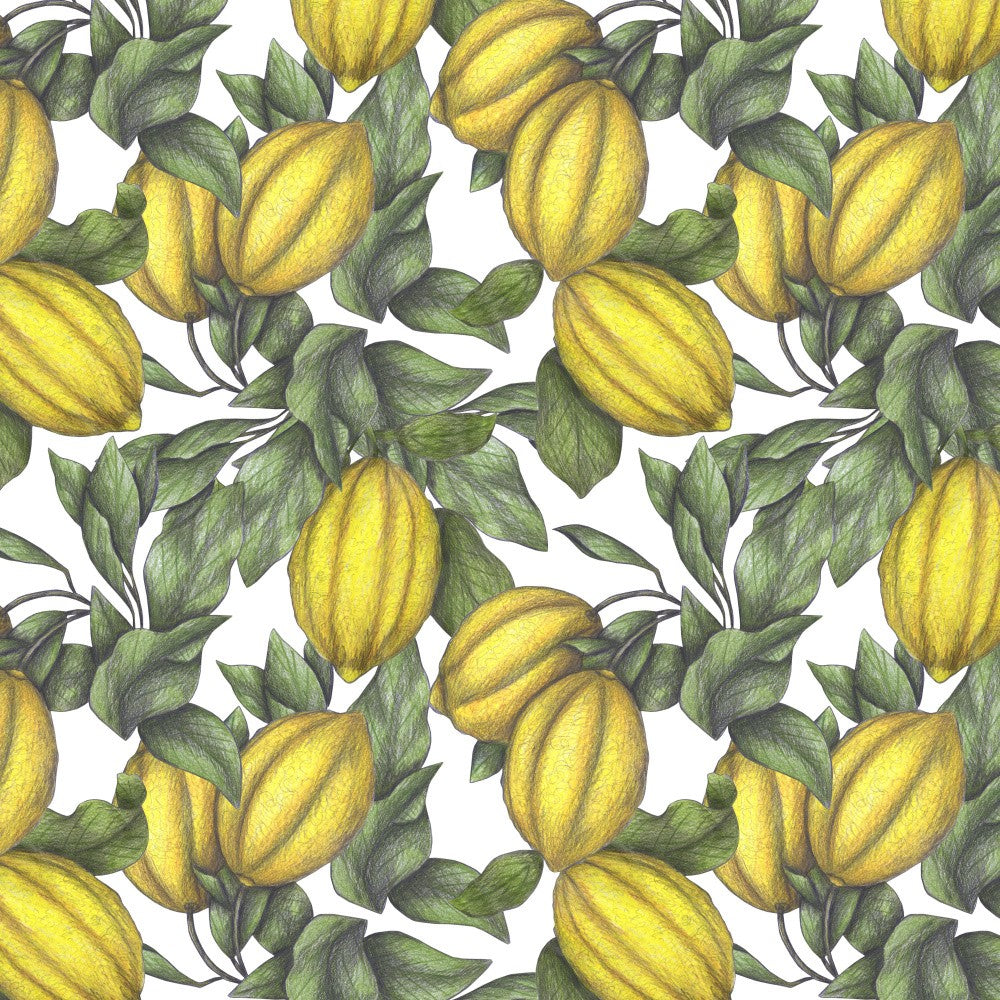 Pattern of Yellow Lemon