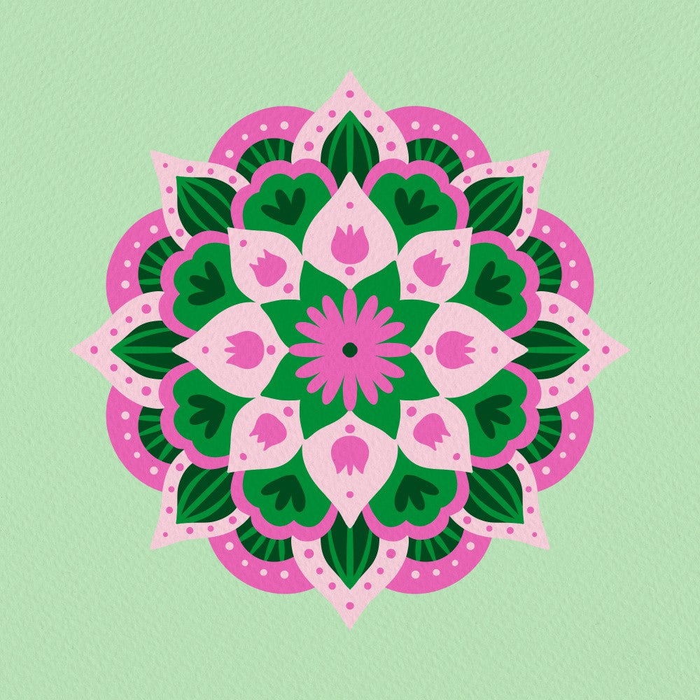 Floral Mandala Bliss