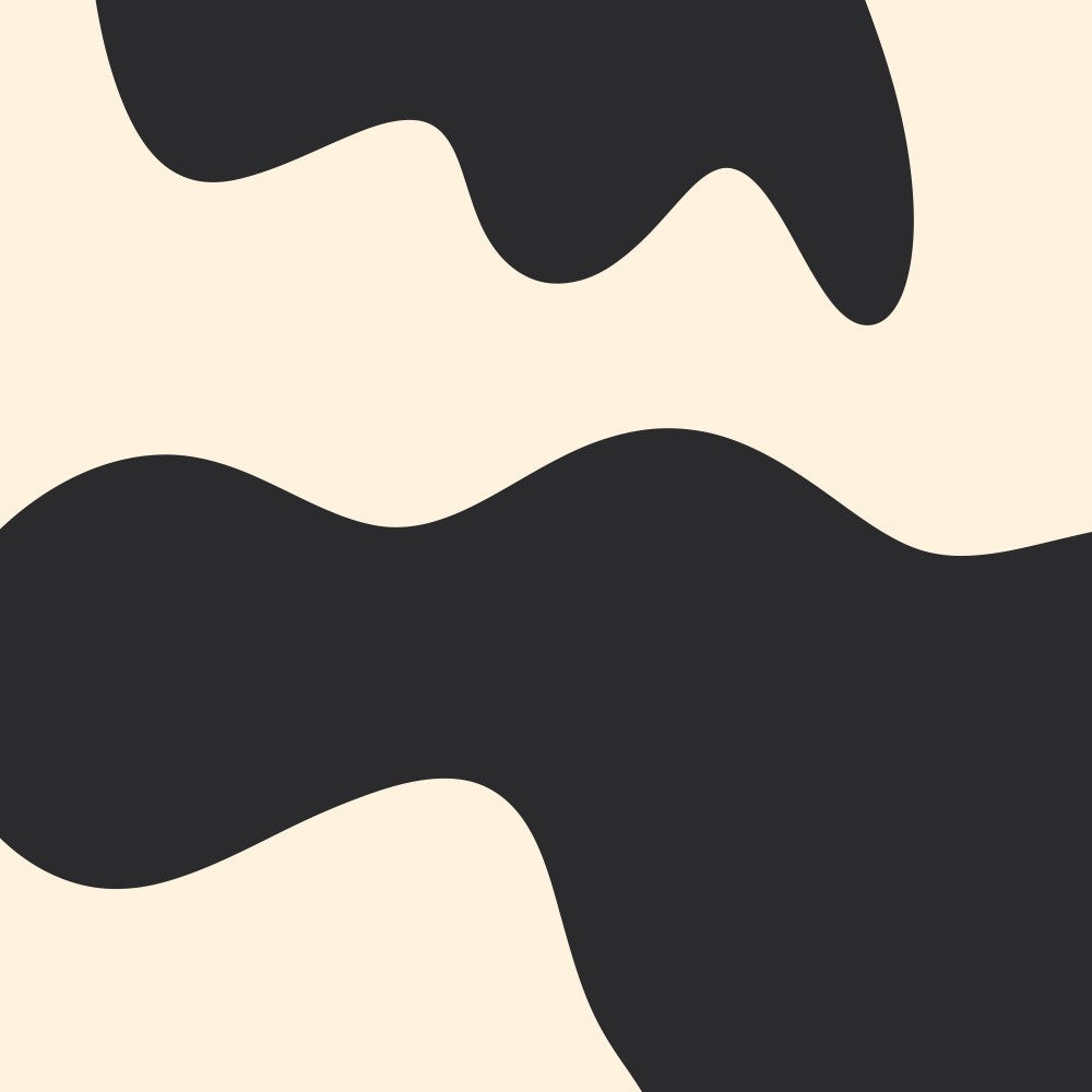 Abstract Blobs Monochrome