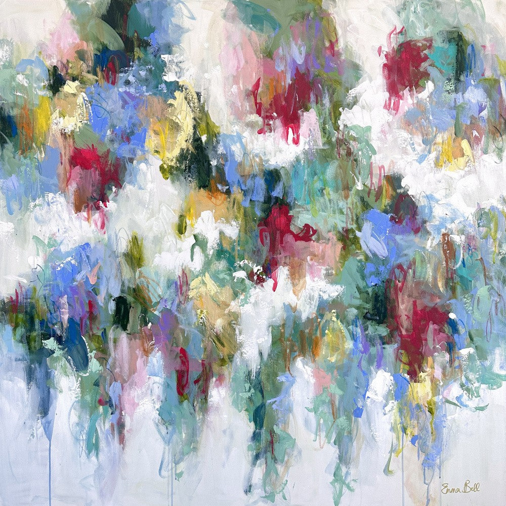 Dynamic Colorful Brushstrokes