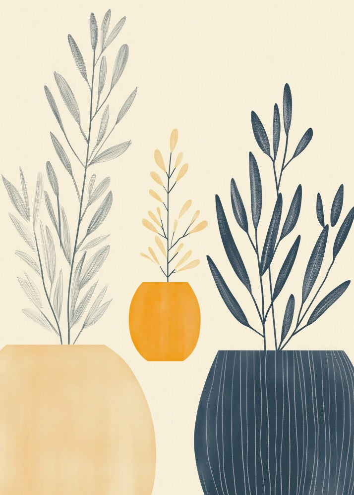 Potted Florals Flowers Evergreen