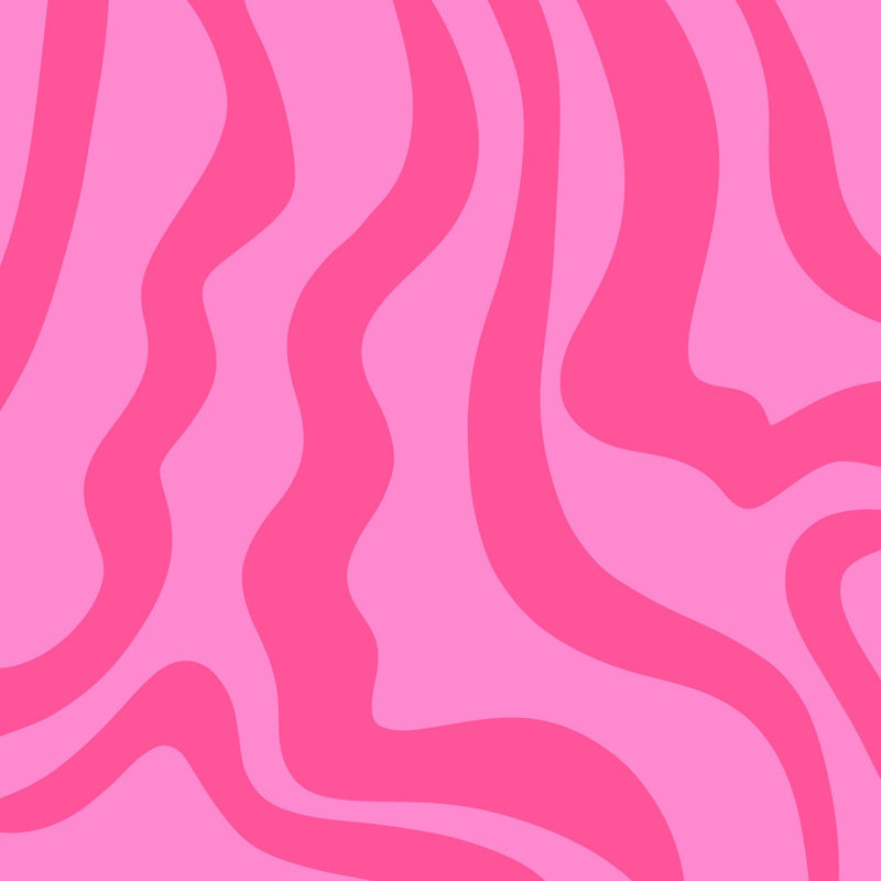 Abstract Lines And Shapes Pink