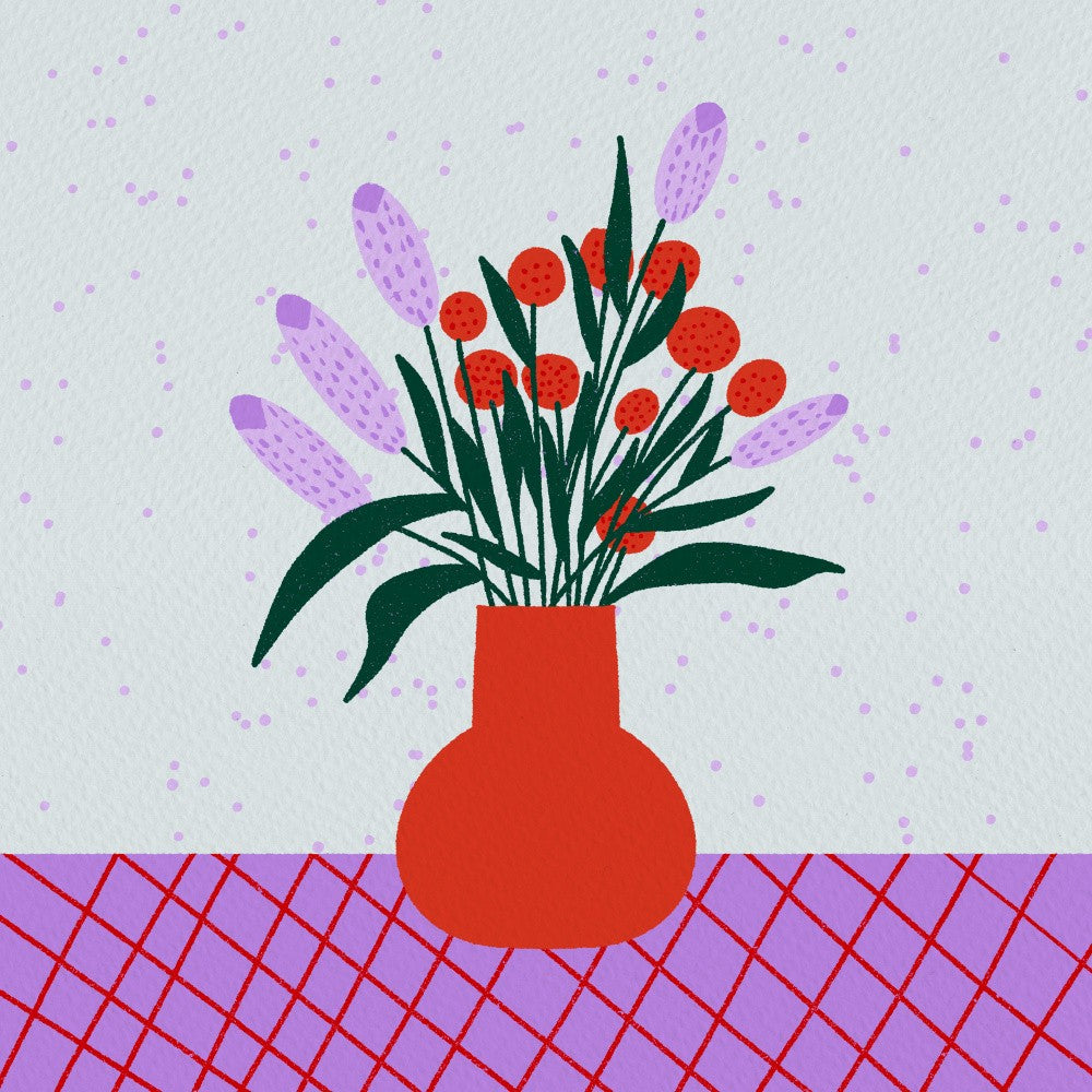 Abstract Flower Vase