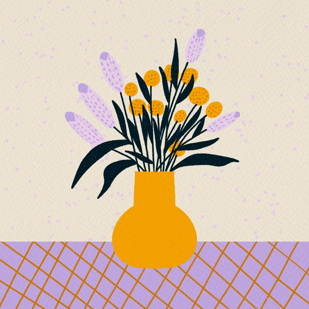 Abstract Flower Vase