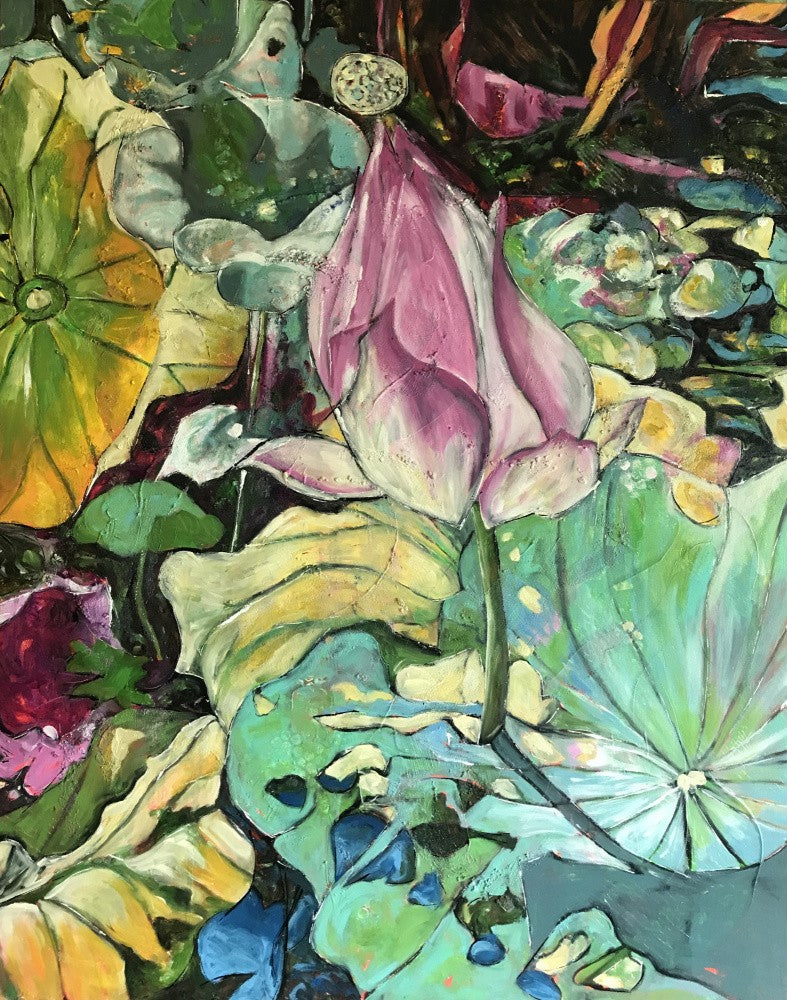 Lush Lotus Pond