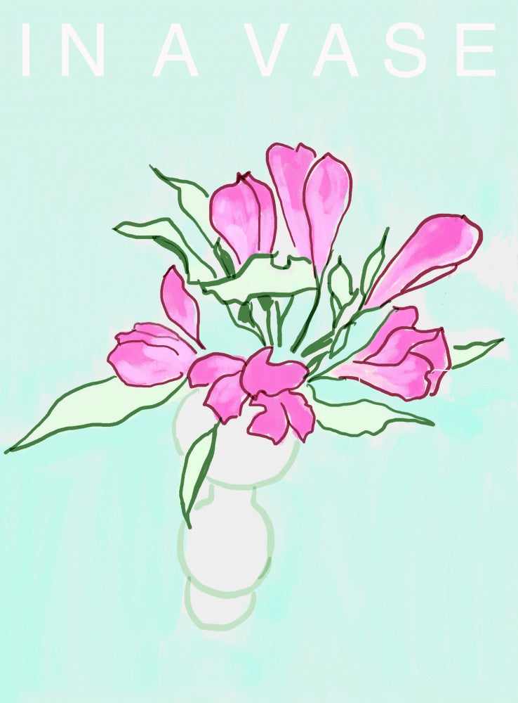 Blüten in Glas
