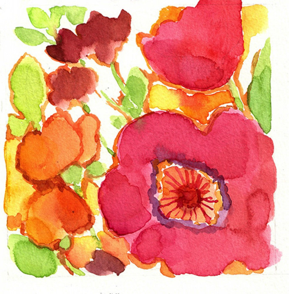 Rh 1520 Blumenwiese Orange Rot