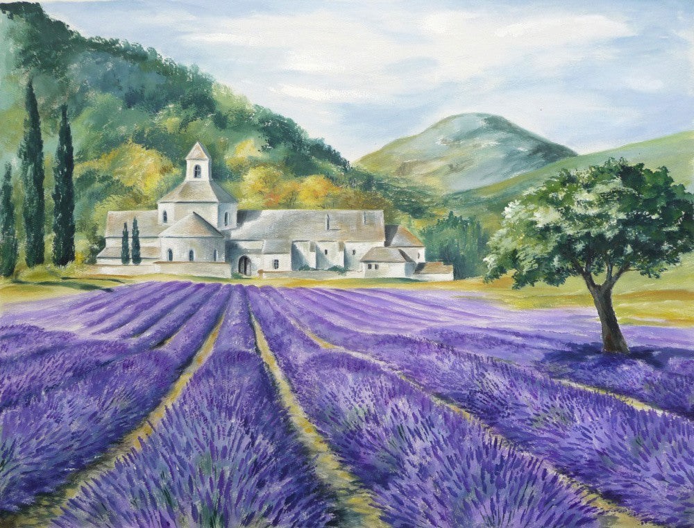 Lavender Field Serenity