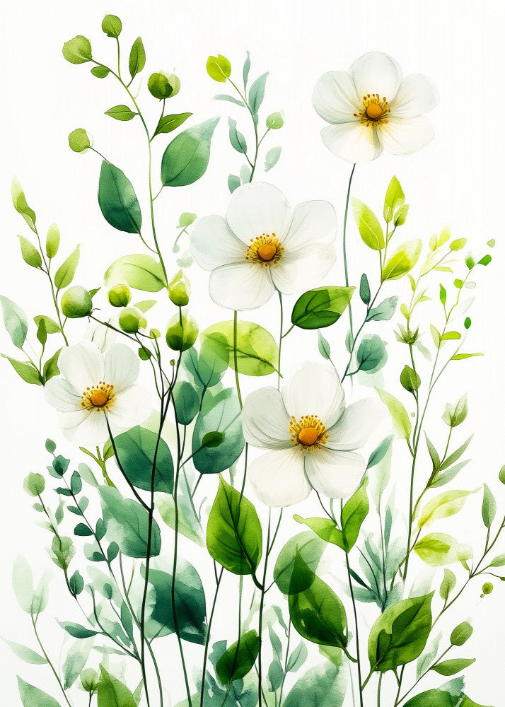 Wildblumenwiese Immergrüne Blumen