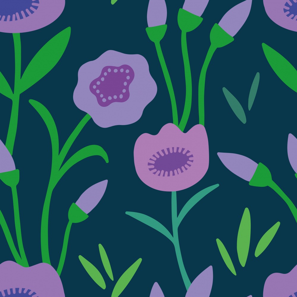 Meadow Green pattern