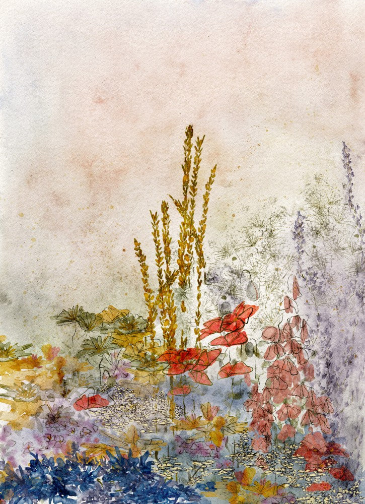 Dreamy Garden Scene