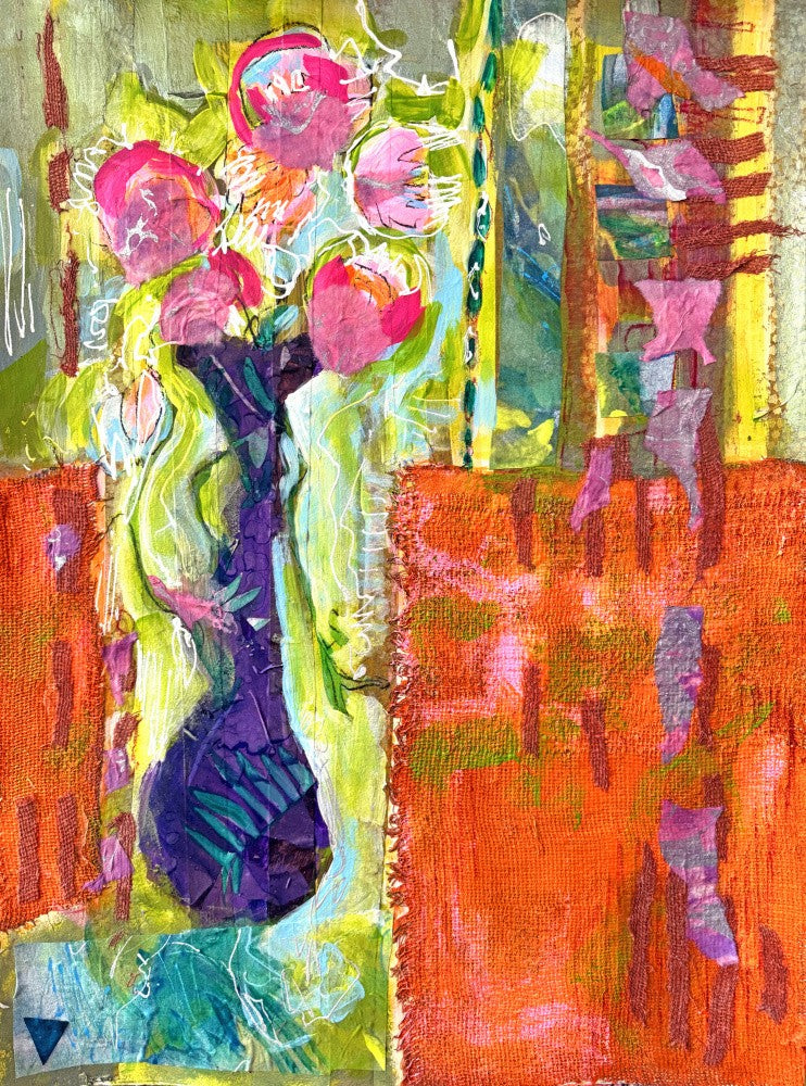 Vibrant Vase of Flowers