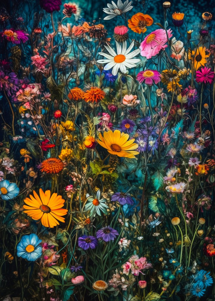 Wildflower Meadow Evergreen Flowers