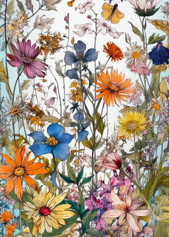 Wildflower Meadow Evergreen Flowers
