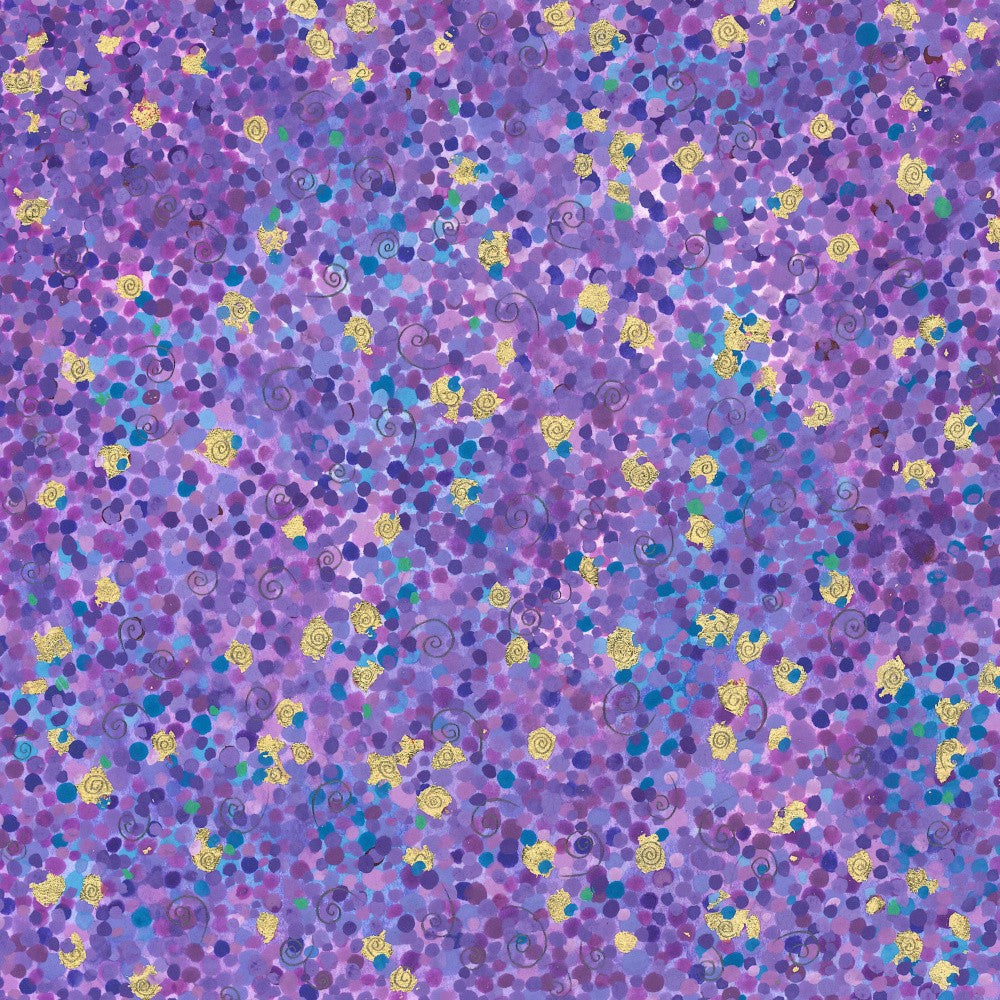 Expression of Vibrant Purple Hues