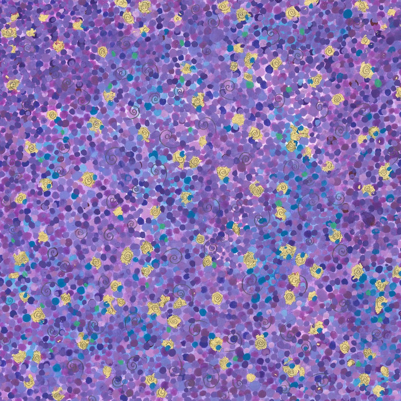Expression of Vibrant Purple Hues