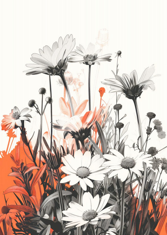 Evergreen Graphic Floral