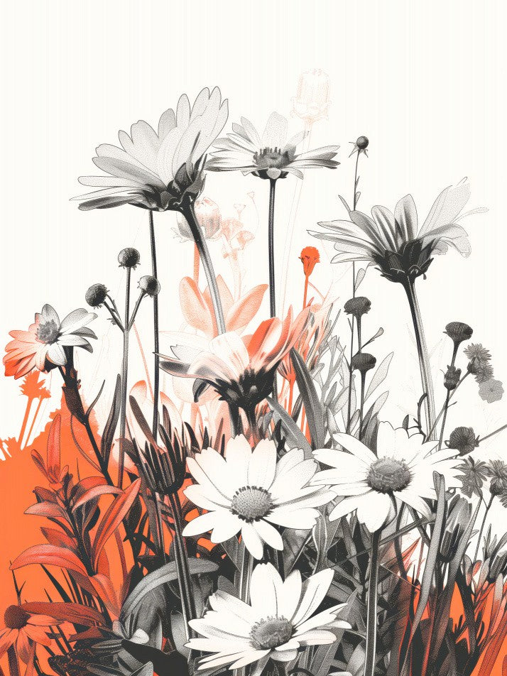 Evergreen Graphic Floral