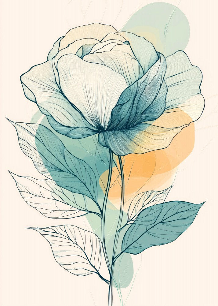 Evergreen Graphic Floral