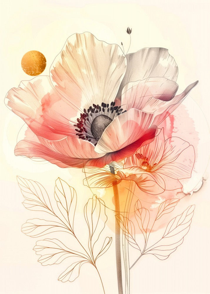 Evergreen Graphic Floral