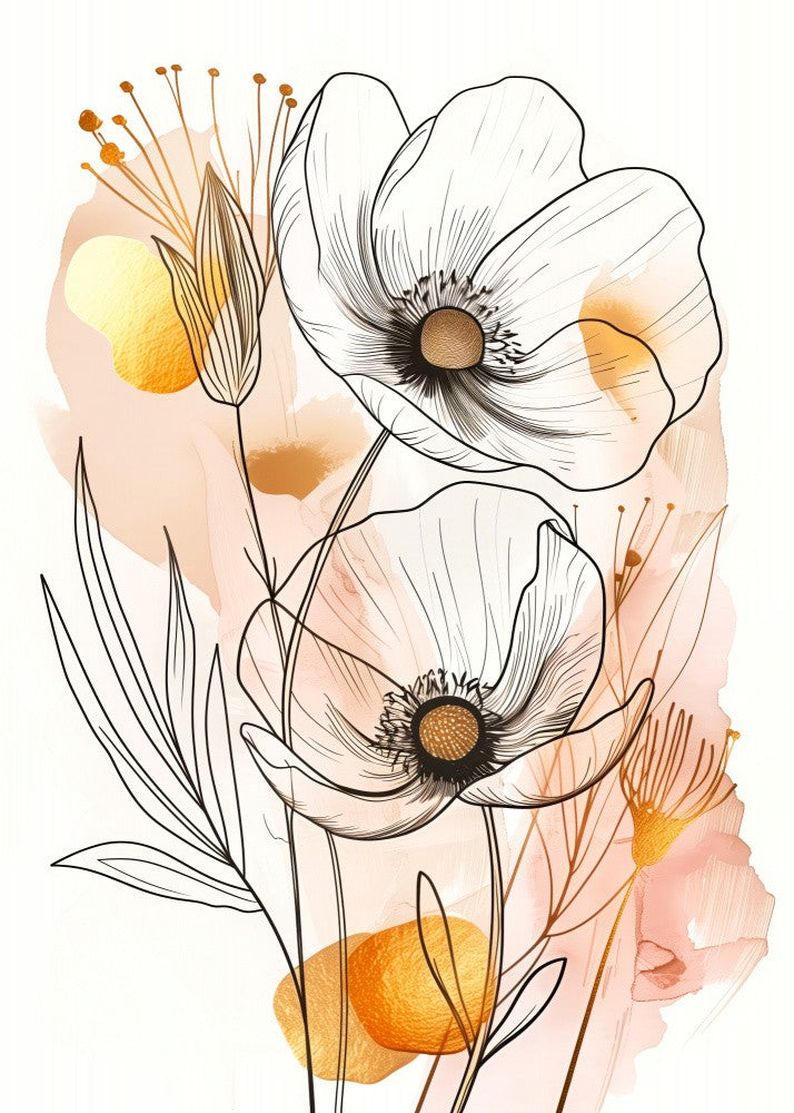 Evergreen Graphic Floral