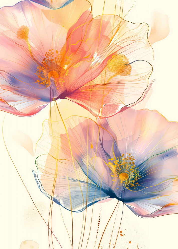 Evergreen Graphic Floral