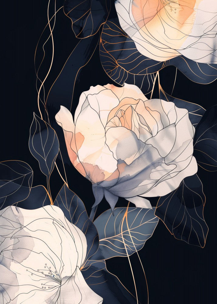 Evergreen Graphic Floral