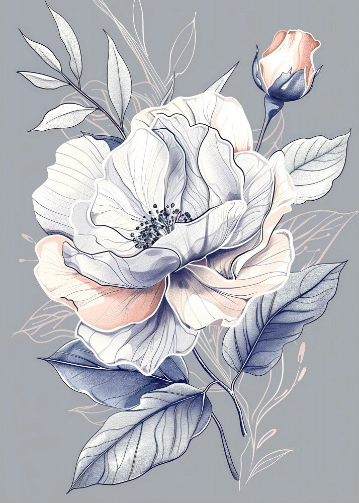 Evergreen Graphic Floral